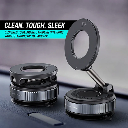 (Limited Time Discount 🔥 Last Day) Vacuum Magnetic Suction Car Phone Holder
